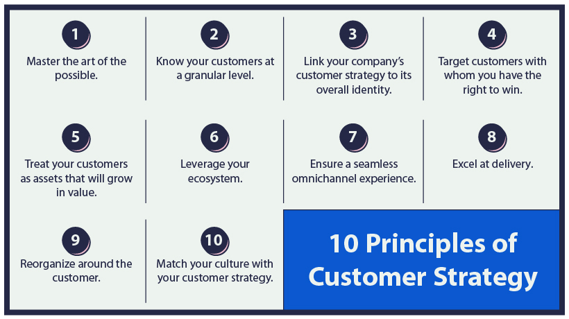 Virtual Learning eBook Graphics - 10 Principles of Customer Strategy