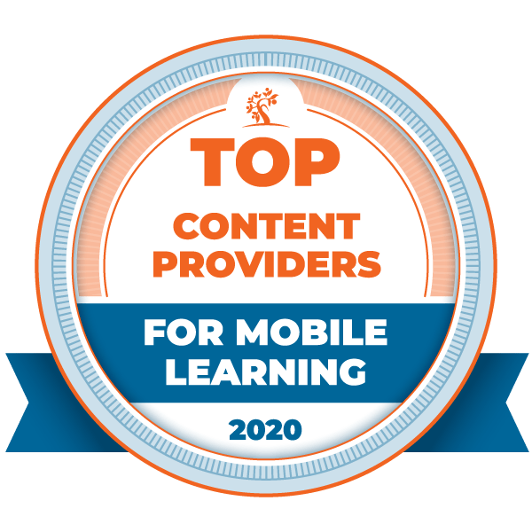 Top Mobile Learning 2020 badge
