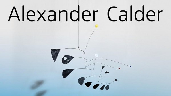 Red and Blue Dots by Alexander Calder